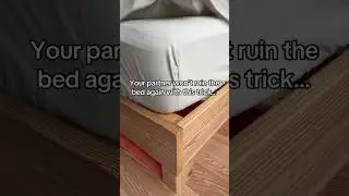 This hack will keep your sheets in place, no matter what your partner does🤩#bedroomhacks