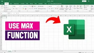 Как использовать функцию MAX в Excel | Как найти наибольшее значение в Excel шаг за шагом