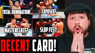 UFC Vegas 113 Recap Bautista vs Oliveira Post Fight Reaction & Breakdown