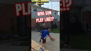 Who Does SON PLAY LIKE⁉️ 31 🏀🔥💦 #basketball #hoops #viral #fyp