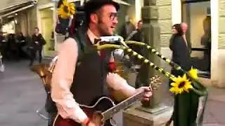 One Man Band Street Performer | Amazing Performer | Croatia Cigo Man Band