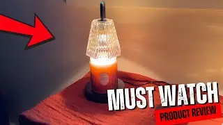 Candle Warmer Lamp Timer Dimmable Wax Warmer for Room Decor, Height Adjustable