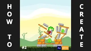 Angry Bird Animation in After effects |2022| Newton³ Class 02