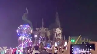 La Plata, Argentina. Enero 1ro 2025. Feliz año. Quema de muñecos. Dragones 31 y 54