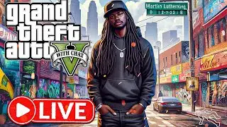GTA V ONLINE LIVE WITH CHAT! PULL UP! BLACK HISTORY MONTH STREAM DAY 1! V