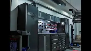 Комплект металлической мебели для мастерской SGCB Tool Cabinet Combination