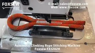 Automatic Climbing Rope Stitching Machine