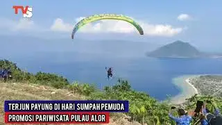 Terjun Payung di Hari Sumpah Pemuda Sekaligus Promosi Pariwisata Pulau Alor
