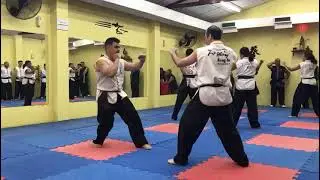 Kung fu Choy Lay Fut - Exame de faixa preta - Aplicações Verde Jade ate Marrom