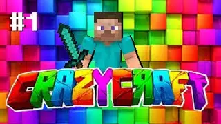 Minecraft Crazy Craft 3.0 #1 - MOTHRA ATTACK!!!