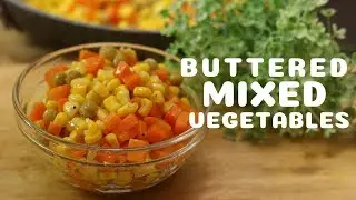 Buttered Mix Vegetables - Easy Made Recipe (Mixed Vegetables)