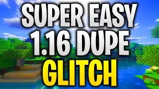 *SUPER EASY* NEW 1.16 BEDROCK DUPLICATION GLITCH! (Minecraft Bedrock 1.16 Duplication Glitch)