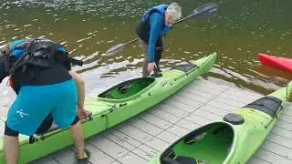 Ruzin, vychodne Slovensko, morsky kajak. (vylet cez splavujeme.sk) . 10/10