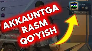Akkauntga rasm qo'yish 🖼️ // PUBG LITE // Kiber Gaming