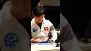 Max Park solving one handed cube #shorts