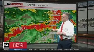Rounds of rain approaching South Florida,  as rush hour commute approaches in minutes | Quickcast
