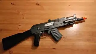 AK Spetsnaz Bolt Action Shell Ejecting Airsoft Rifle Chrono Test & Shooting Test