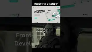 Designer vs Developer &brvbar;&brvbar;  #developer #designer #frontend #frontendprojects #coding #shorts
