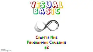 VB Program- Chapter 9b