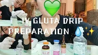 GLUTA DRIP PREPARATION / GLUTA DRIP MIXING / PART 1