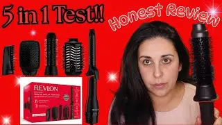 Revlon 5-in-1 Multi-Styler Review: Thick Curly Hair Test! (Honest Results)