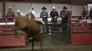 Matt Triplett 79 on Nevada Berger's 912 Ranch Broke. New Town, ND '13