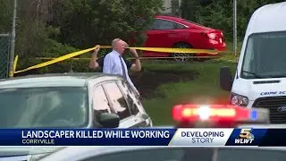 Witness describes aftermath, potential suspect after shooting of landscaper in Corryville