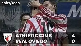 ⚽️ [Liga 00/01] J14 I Athletic Club 4 - Real Oviedo 0 I LABURPENA