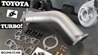 4k Turbo manifold Toyota