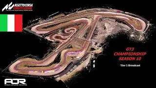 Apex Online Racing ACC PS5 GT3 Season 10 - Tier 1 - Round 8 Misano