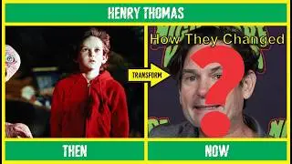 E.T. The Extra Terrestrial 1982 Cast Then and Now || Real Name || Real Age || Henry Thomas