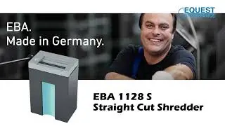 EBA 1128S Paper Shredder Straight Cut Made In Germany Mesin Penghancur Kertas Supplier