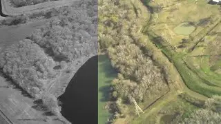 Veggie Band Infrared: Houston Floodplains from the Air