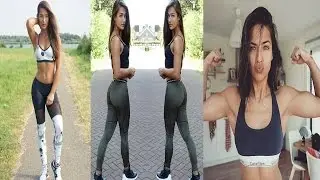 Nochtli Peralta Alvarez - Spanish Sexy Fitness Model / Full workout & All Exercises