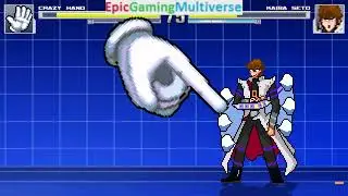 Seto Kaiba VS Crazy Hard On The Hardest Difficulty In A MUGEN Match / Battle / Fight