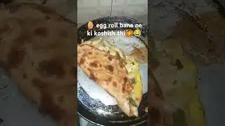 eggs roll with mix #veges#chees#sause
