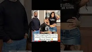 💸 $1,000 for 5 Minutes: Chris Brown Meet & Greet Madness! 🤯#chrisbrown#shorts