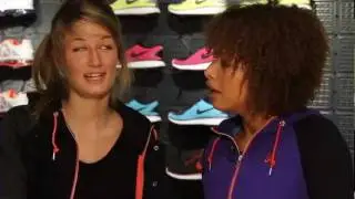 Keeya & Marie pour le Nike Run75Crew