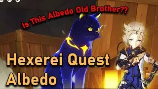 The Little Witch's Dictionary - Of Questions Beyond Questions Albedo Hexerei Quest Genshin Impact 4K