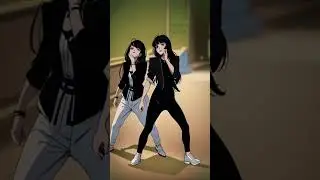 Unbelievable Dance Moves by Two Girls | Animated Spectacle #amazingtalent #animation #animateddance