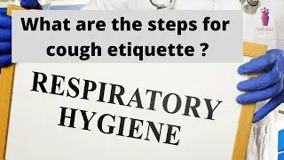 Dr. Aruna Muralidhar || Steps for cough etiquette or respiratory hygiene || Narikaa