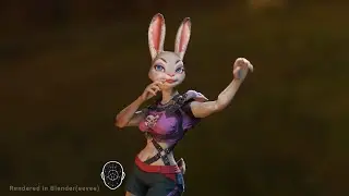 #Bunny #furry #unrealengine #hare #3danimation #3dmodeling  