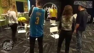 Tori Kelly plays musical chairs at KDWB