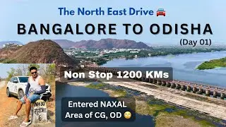 Bangalore To Tawang Drive | EP 01 | Bangalore to Koraput Odisha | Tata Harrier | Sukma | Malkangiri