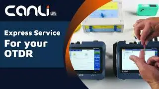Exfo OTDR  | EXFO iOLM OTDR  Real Time Setup and Testing | Canli
