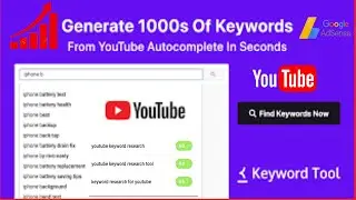 Youtube video viral keywords Research tools| youtube keyword research | keyword research for youtube