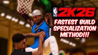 FASTEST Way To Unlock Your FINISHING Build Specialization in NBA 2K26 (Best Method)