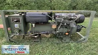 DEWEY MEP 531a 2KW 120v MILITARY DIESEL GENERATOR eBay