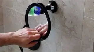 Mirrorvanna Round Fogless Shower Mirror Troubleshooter