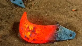 ASMR Traditional Indonesian Rotary Blade Forging | Skilled Ancestral Craftsmanship in Sumatra